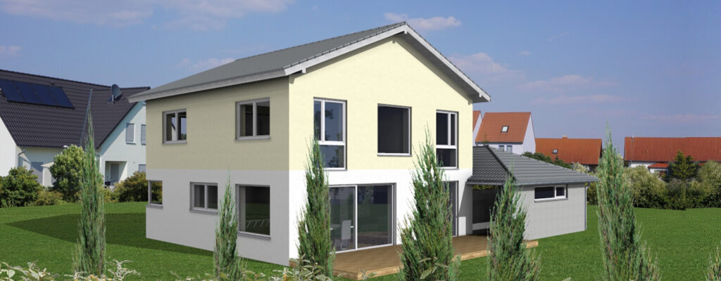 Satteldach mit Vollgeschoss