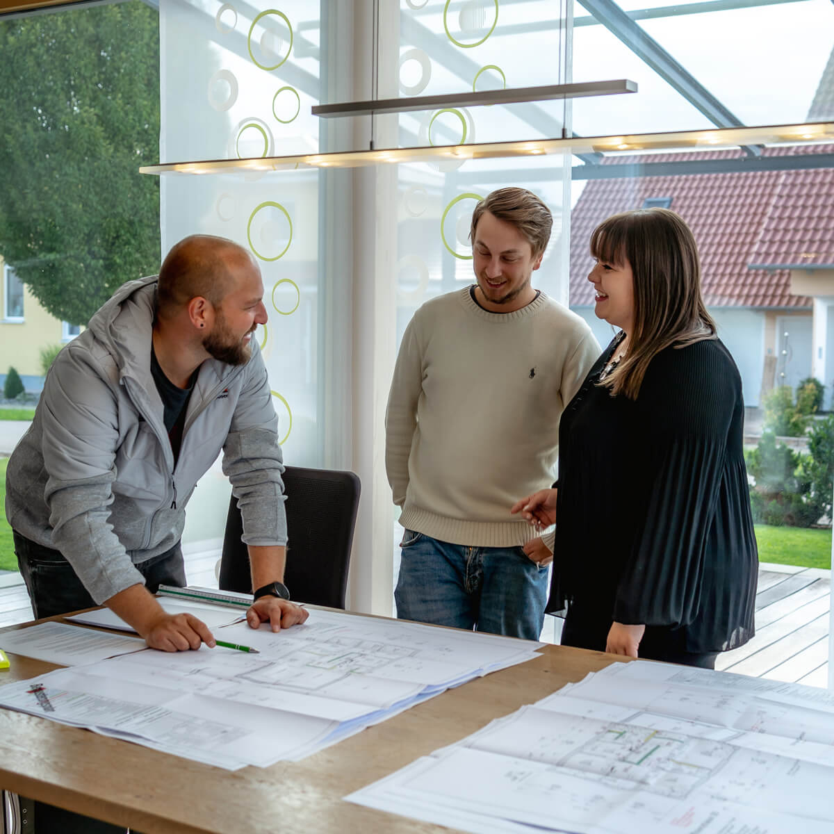 individuelle Planung Vogt Massiv Kundengespräch